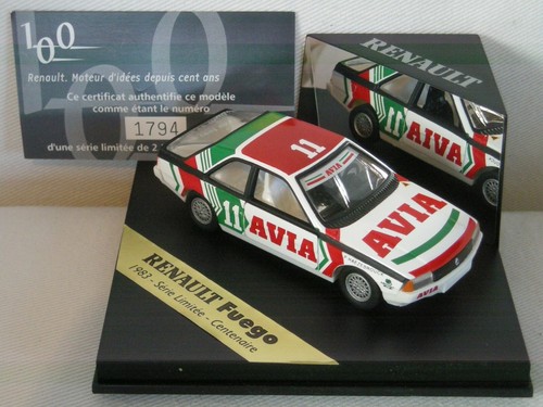 Renault fuego serie - serie, limitee