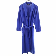 agnes b Blue Cotton Long Coat