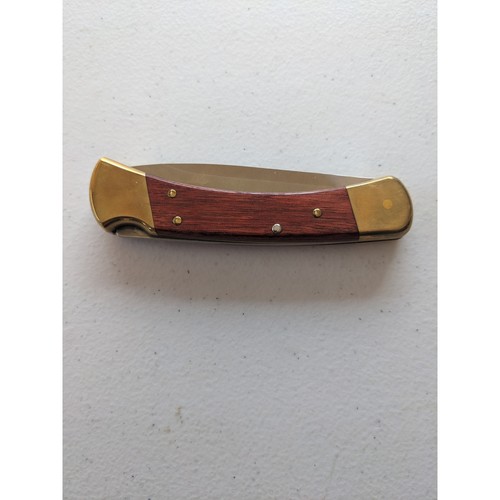 Buck 110 folding hunter knife - buck,