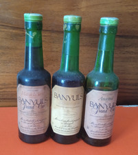 LOT de 3 MIGNONNETTES tres anciennes BANYULS CELLIER DES TEMPLIERS 6 cl