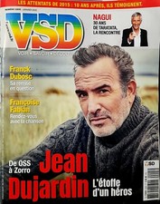 Magazine VSD N°2205  - Attentats 2015 - Jean DUJARDIN - Janvier 2025 -
