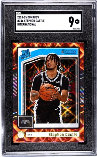 2024 donruss stephon - stephon, castle