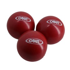Boules de pétanque Obut 3 boules rouges indoor/outdoor  7-26308 - Neuf