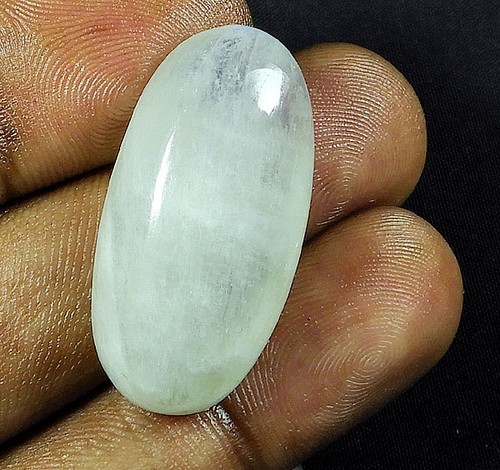 Cabochon ovale pierre lune - de,