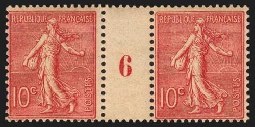 129b paire millésime 6 - millésime,