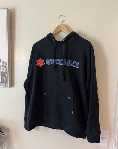 Suzuki hoddie men black - men's, l