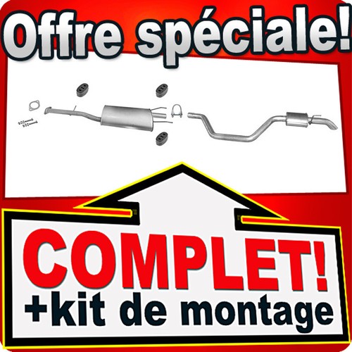 Ligne pot échappement pour - ligne,