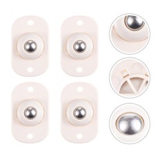  4pcs roues auto-adhésives boîte de rangement roulette boîte collante roulette