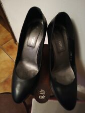 Escarpins/chaussures cuir noir PLATEFORME femme taille 37/LAUREANA/TBE