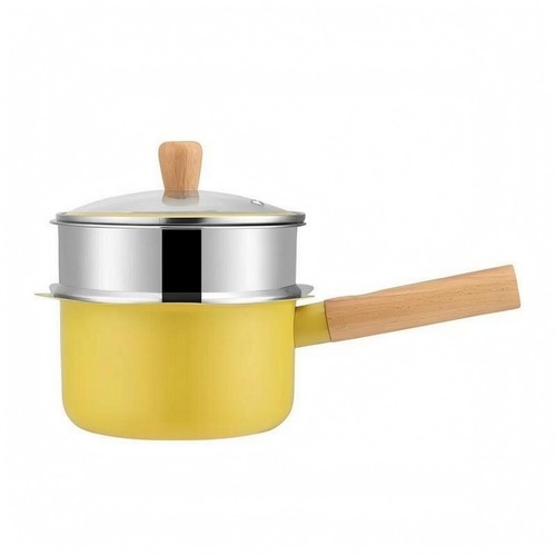 Pot alimentaire bébé jaune - alimentaire,