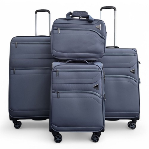 Valise souple grise - souple, légère