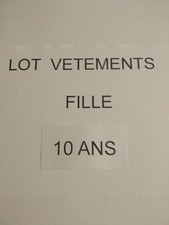A SAISIR LOT VETEMENTS FILLE