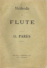 Partition : Méthode Elémentaire - Flûte Pares, G,
