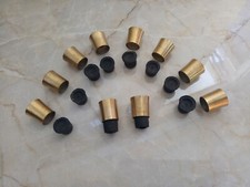 LOT-OF-10-SOLID-BRASS-SPARE-TIP-FOR-WALKING-BTICK-CANE-PART-OF-VINTAGE-STICK ...