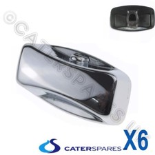 6 X Universal Métal Chromé