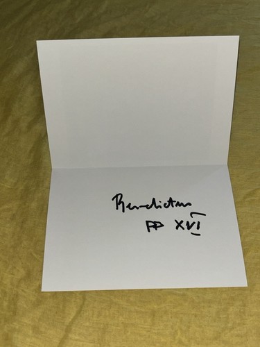 Carte dédicacée autograph - carte,