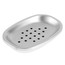  1 pc En Acier Inoxydable Boîte De Savon Durable Porte-Savon Simple Porte-Savon