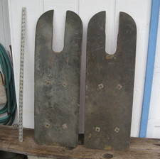 c1960s HELICOPTER SKID SKIS