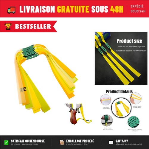 élastiques lance pierre - Élastiques, lance-pierre