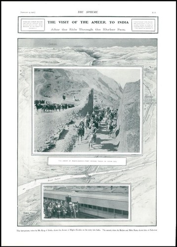 1907 india ameer afghanistan - 1907,