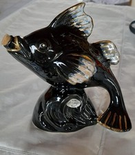Petite carafe POISSON grès