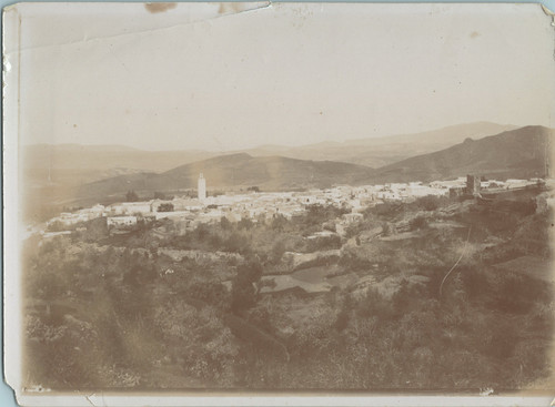 Algérie nedroma vue de la - algérie,,