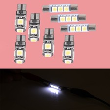 8pcs Car Interior LED Light