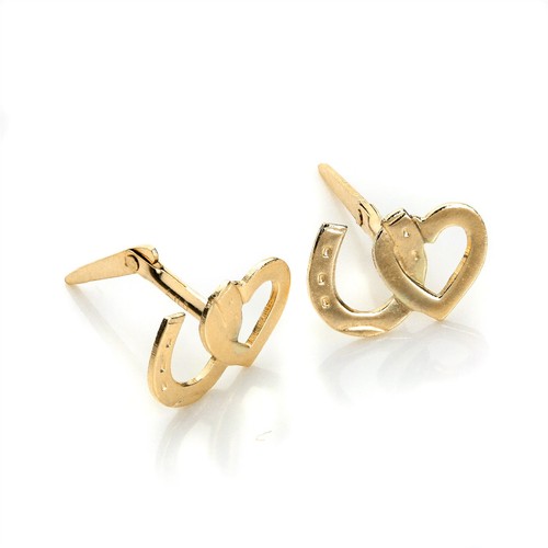 Boucles oreilles coeurs - boucles, d'oreilles
