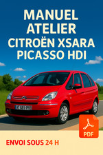Manuel Atelier Citroen Xsara Picasso HDI RTA Français Revue Technique Auto CD