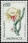 MONACO N° 1966 "FLORE DU JARDIN EXOTIQUE, SELENICEREUS GRANDIFLORUS"xxTTB