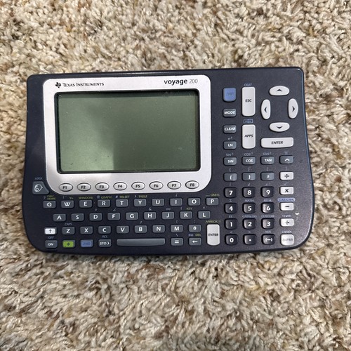 Texas instruments voyage 200 - instruments,
