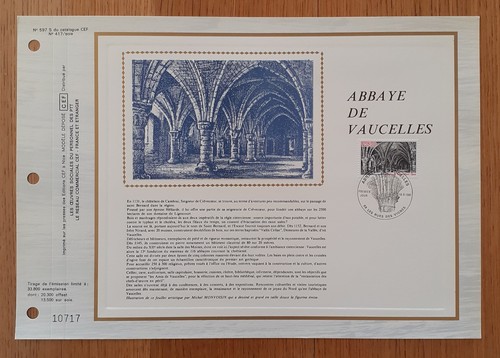 Feuillet cef 1er jour - feuillet,