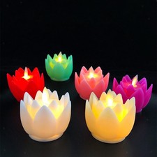 Lotus Lampe Lumière LED