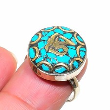 Bague réglable pierre