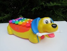 15⚜️ Jouet D'Éveil 1er age Bébé Le Chien Fisher Price Xylophone Piano