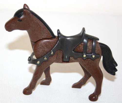 Playmobil 4868 cheval marron - playmobil,