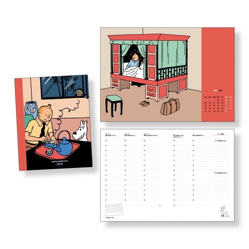Office diary 2025 tintin - office,