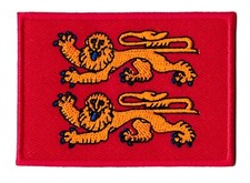 Patche écusson Normandie drapeau Normand brodé thermocollant