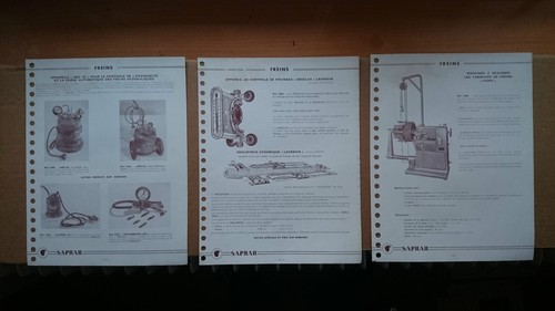 Documents publicitaires saprar - documents,