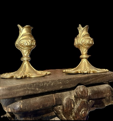 Rare paire bougeoir - paire,