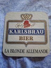 Sous-bock bière Karlsbräu bière Karlsbrau