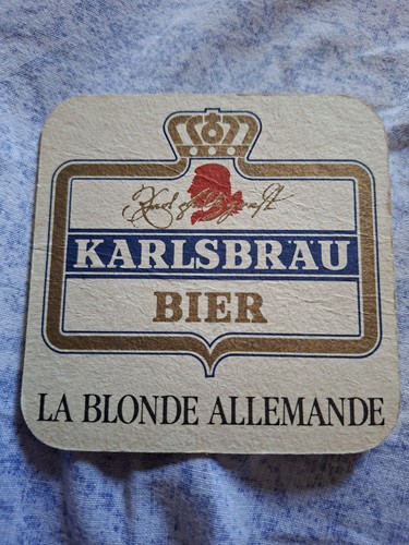 Sous bock bière karlsbräu - sous-bock,