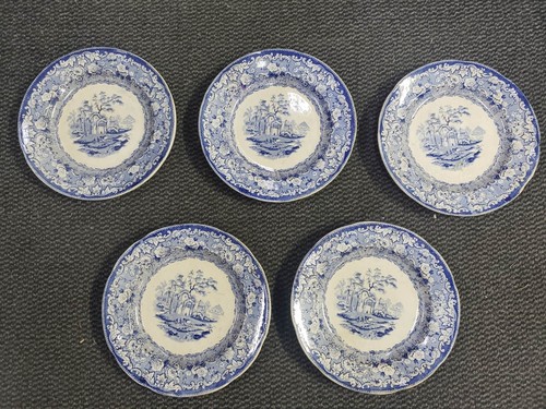 Lot anciennes assiettes - 5,