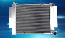Aluminum Radiator + with heater pipe For Mazda RX2 RX3 RX4 RX5 RX7 s1 s2 MT
