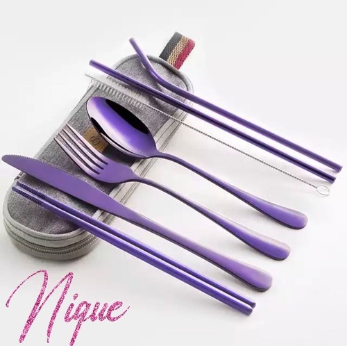 Personal travel silverware set - travel,
