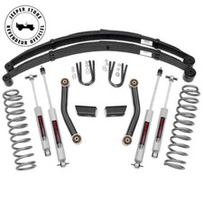 Kit réhausse +3" (+7.62cm) Rough Country - Jeep Cherokee XJ