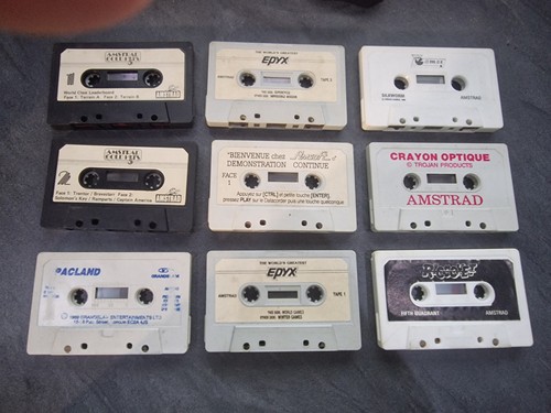 Lot cassette jeux - jeux, cpc464