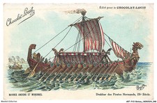 ARTP10-0650-BATEAU - drakkar des pirates normands