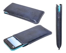 caseroxx Business-Line Poche pour Xiaomi Mi 2 en bleu fait de Cuir artificiel