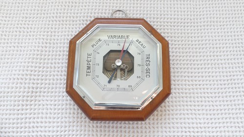 Superbe baromètre octogonal - superbe,
